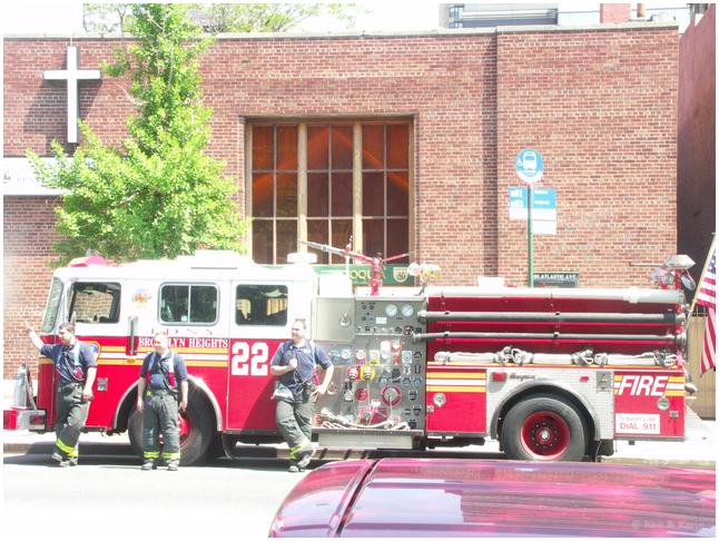 006 brandweerauto in brooklyn